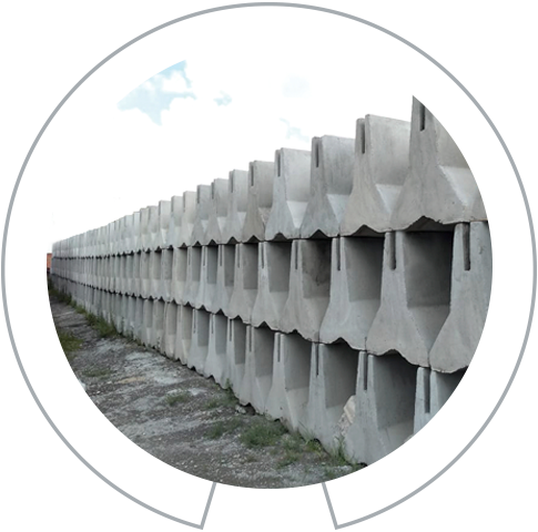 barreras centrales tubeco